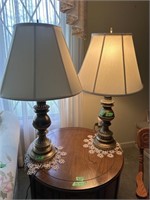 Heavy table lamps