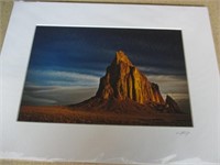 Vintage Photograph of Shiprock NM by J. Jessing