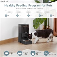 NEW $80 Pettliant Automatic Cat Feeders with APP
