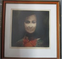vintage 1963 Lithograph signed & numbered