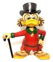 Scrooge McDuck Composite Vintage Sculpture