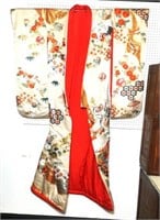 Elaborate Asian Kimono on Hanging Rod