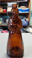Vintage Mrs Butterworth’s Amber Glass Syrup Bottle