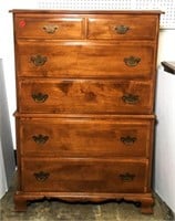 Kling Colonial Solid Maple Six Drawer Chest