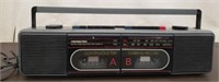 Soundesign AM-FM Stereo Twin Cassette Player