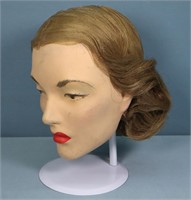 C. 1940 Lilian Greneker Mannequin Head