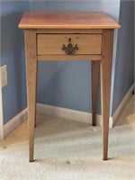 Fine Early Single Drawer Side Table