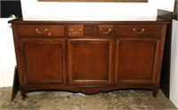 Selva Italian Buffet with Three Drawers & Cabinets