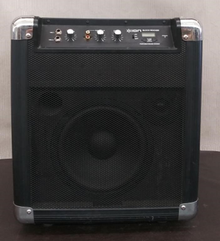 Ion Portable Sound System - Powers on