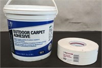 Bucket Carpet Adhesive, Roll Paper Joint Tape