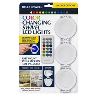 NEW! Bell+Howell Color Changing Swivel LED