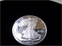 5oz 2019 Round Silver token