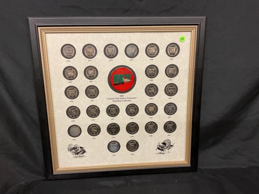 NWTF 2003 30TH ANNIVERSARY MEDALLION COLLECTION