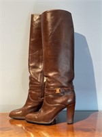 Gucci Vintage Italian Leather Ladies Boots