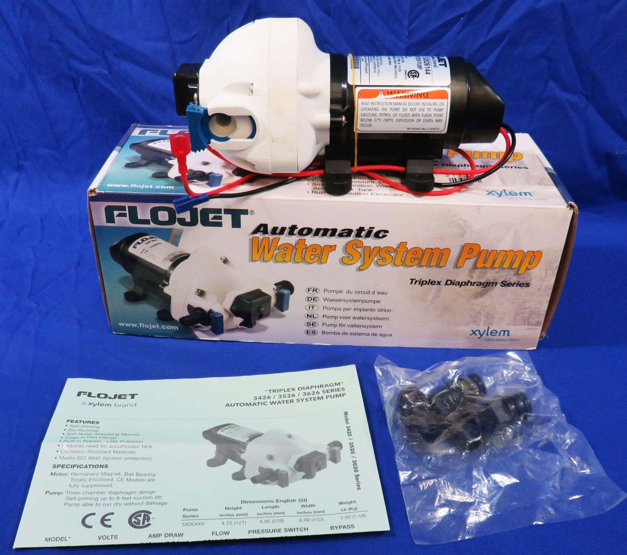 FLO-JET AUTOMATIC WATER SYSTEM PUMP-NEW IN BOX