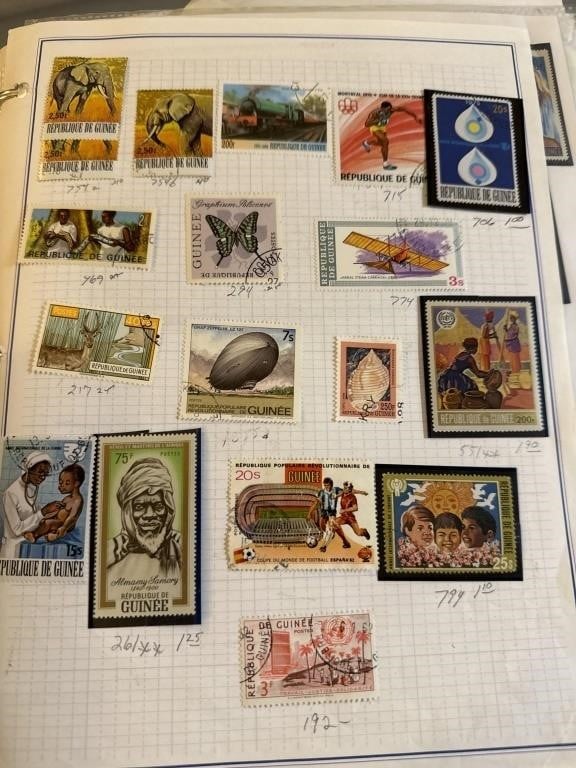 Guinea stamps