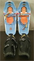 Box-Atlas Snow Shoes & Pair of Knee Pads