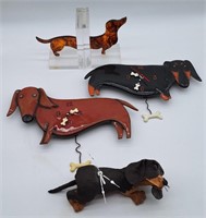 (M) Dachshunds clicks, bookends and more.