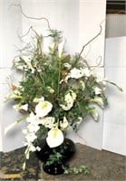 Custom Floral Arrangement in Ceramic Vase