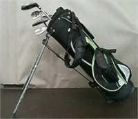 Youth Paragon Golf Bag & Assorted Clubs