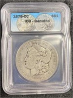 1878 MS 63 Carson City Morgan Silver Dollar