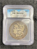 1878 MS 63 Carson City Morgan Silver Dollar