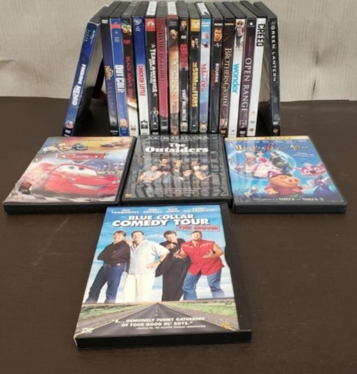 21 DVDs. Action, Disney, Fantasy & More.