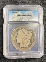 1879 MS 63 Carson City Morgan Silver Dollar