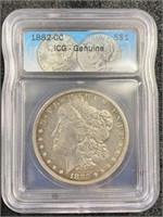 1882 MS 63 Carson City Morgan Silver Dollar