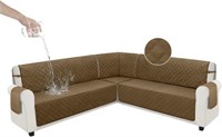 Waterproof L Shaped Sofa Cover 3 Piece Corner
