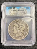 1878 MS 63 Carson City Morgan Silver Dollar