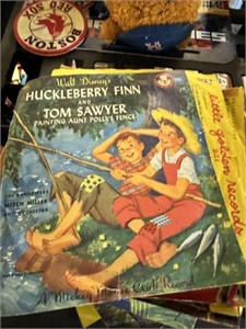 CHILDREN'S RECORD LOT /AS IS / MAY BE MISSING