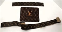 Louis Vuitton Mouse Pad & Scrap Leather