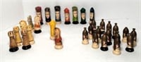 Chalkware Chess Pieces