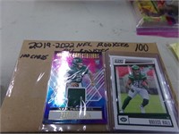 2019-2022 NFL Rookies 100 cards