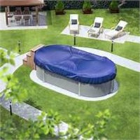 NEW! $240 Yankee Oval Pool Cover 16ft x 25ft,