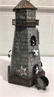 Metal Lighthouse Candle Holder M12C