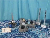 Lot Of Various Furnace And Hot Water Gas Valves