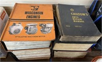 Lot of Vintage Repair Manuals