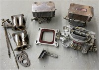 Lot of 3 Carburetors w/ Parts