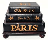 Paris Stacking Book Jewelry Box with Great
