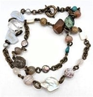 Stephen Dweck Necklace with Various Stones
