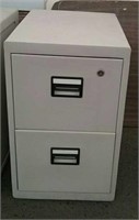 2 Drawer Fire Safe File Cabinet,  Approx. 17"×23
