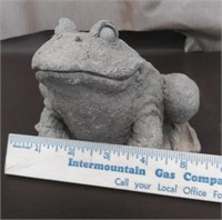 Concrete Frog Statue