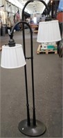 Nice Double Light Adjustable Floor Lamp
