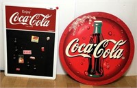 Coca- Cola Chalk Board Menu Sign with Magnets