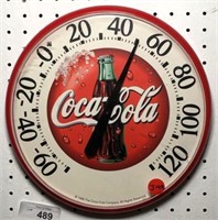 Coca-Cola Outdoor Thermometer