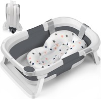 DEANIC Collapsible Baby Bathtub Grey