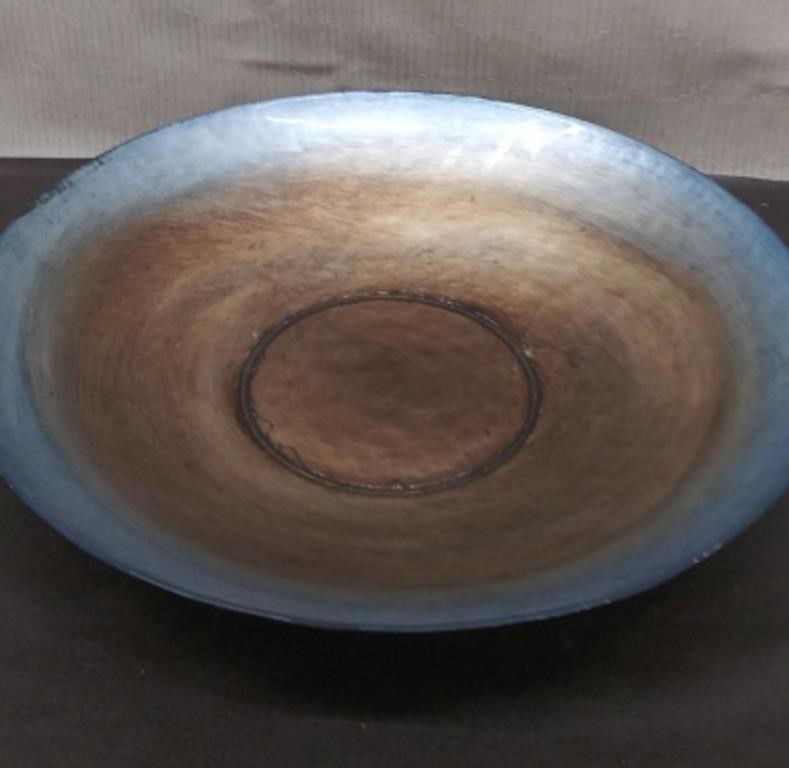 Large Decorative Bowl 18 1/4" Wide x 3 1/4" H