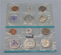 (2) 1963-P US Mint Sets